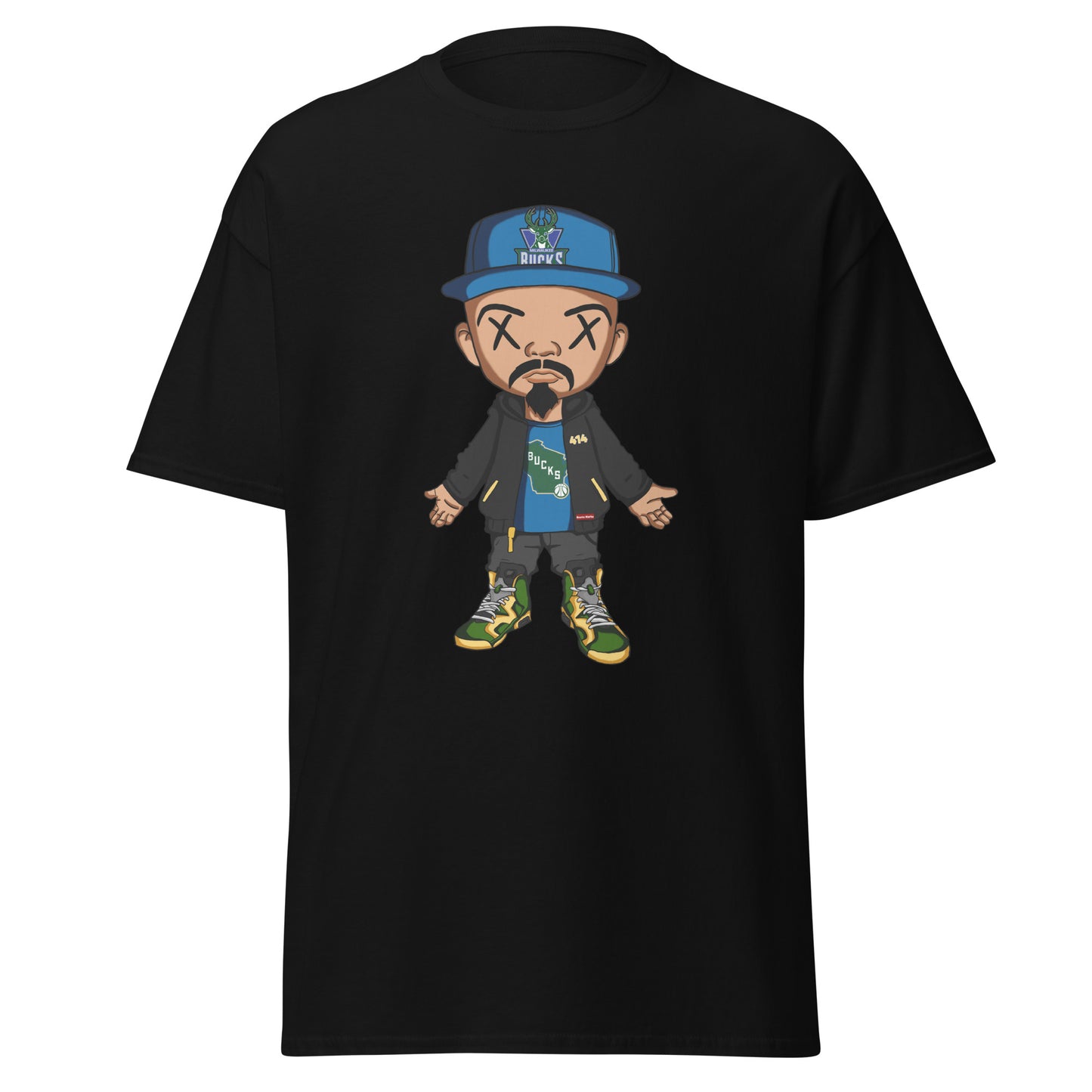 EL WEY, Bucks Fan By Buena Marka Graphic Tee