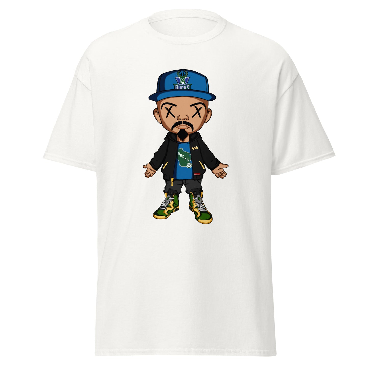 EL WEY, Bucks Fan By Buena Marka Graphic Tee